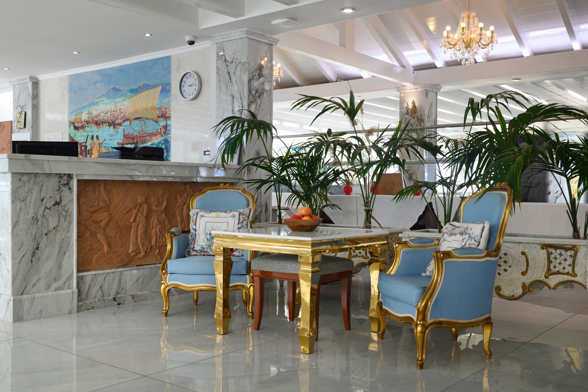 Cavomarina Beach Hotel — Reception