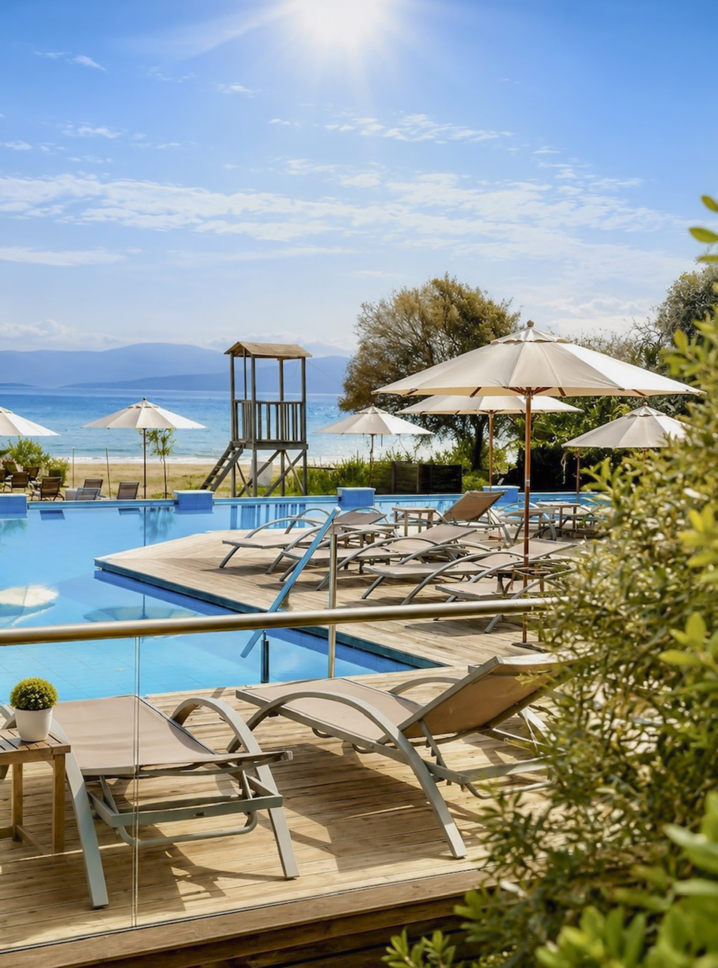 Cavomarina Beach Hotel — Beach & Pool