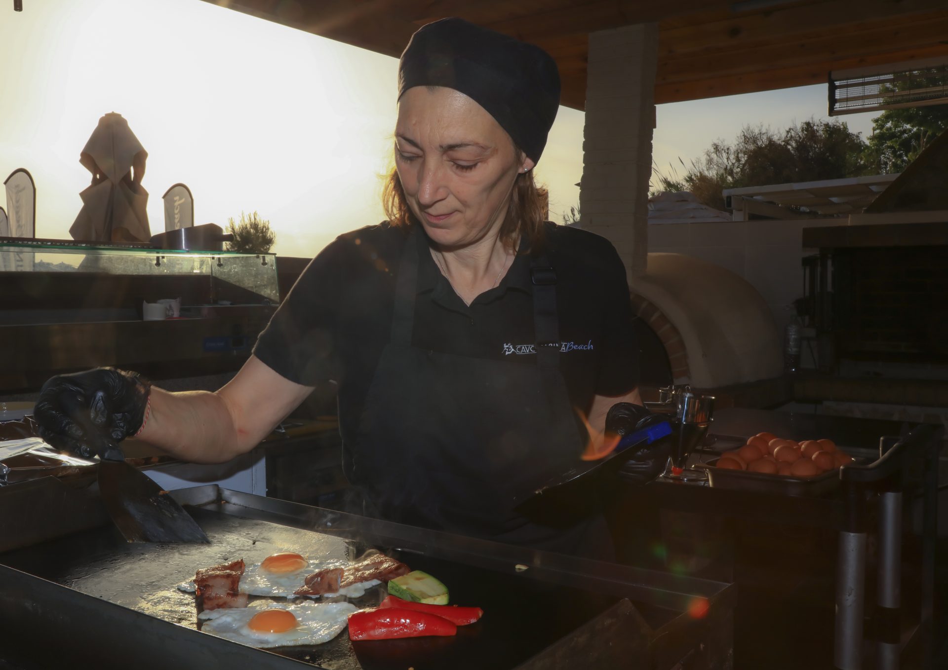Cavomarina Beach Hotel — Dining