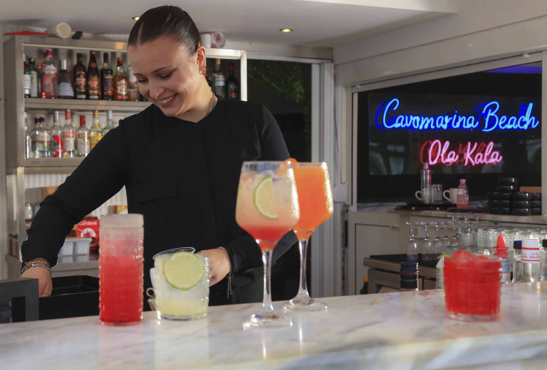 Cavomarina Beach Hotel — Dining