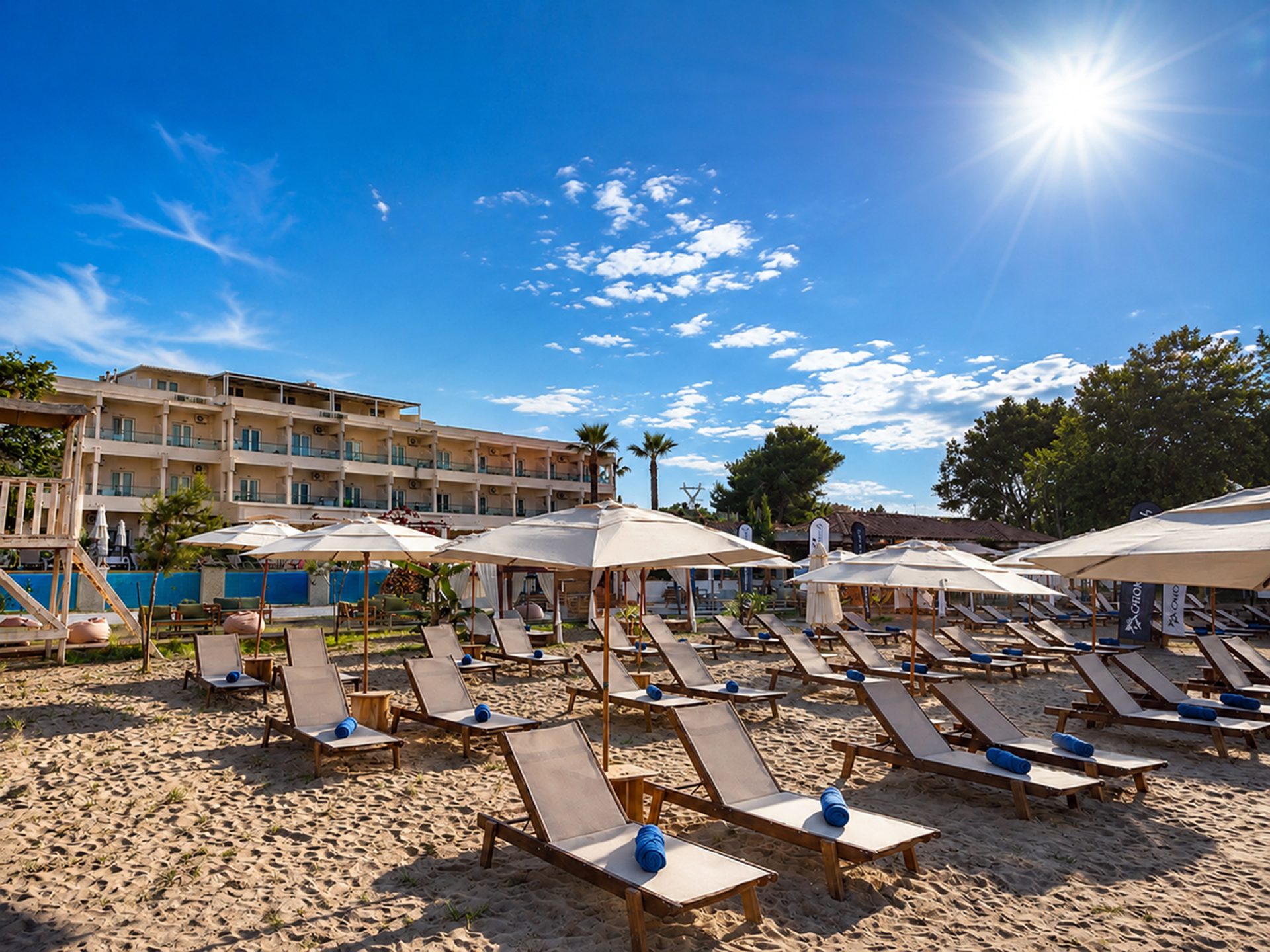 Cavomarina Beach Hotel — Beach & Pool