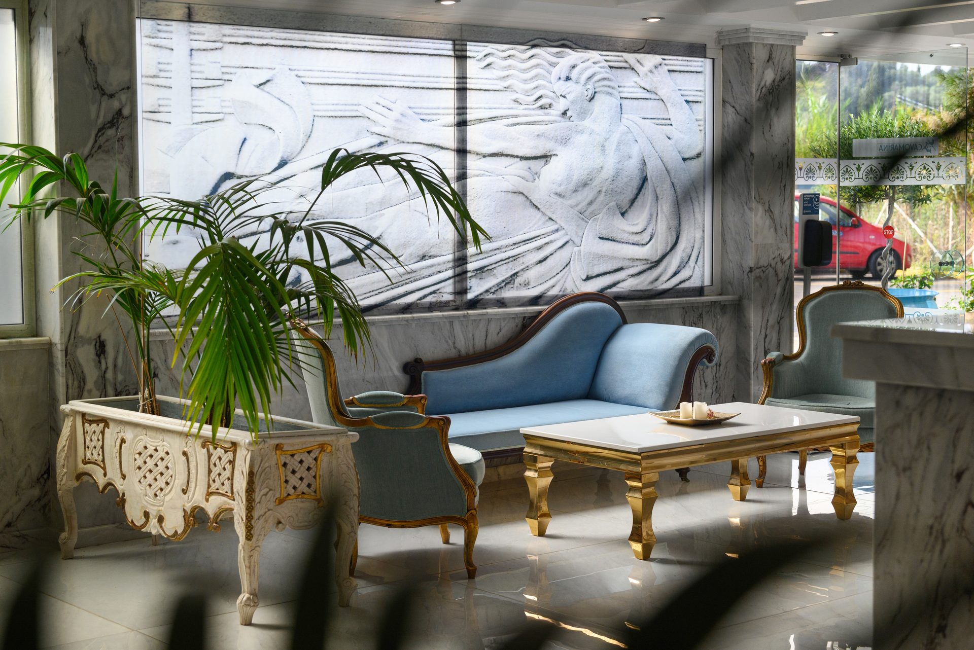 Cavomarina Beach Hotel — Reception